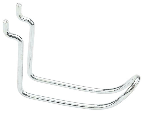 National Hardware N180-031 Peg Hook, 3 in, 1/8, 1/4 in Opening, Steel, Zinc [SKU: ORG7180037]