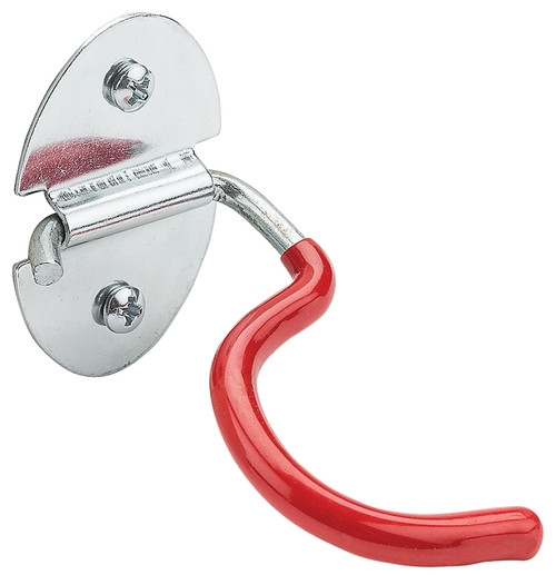 National Hardware V2216 N112-020 Broom and Tool Holder, 15 lb, Screw Mounting, Steel, Red [SKU: ORG7179591]