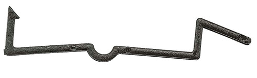 National Hardware V2296 N180-016 Peg Lock, Plastic, Black [SKU: ORG7179757]