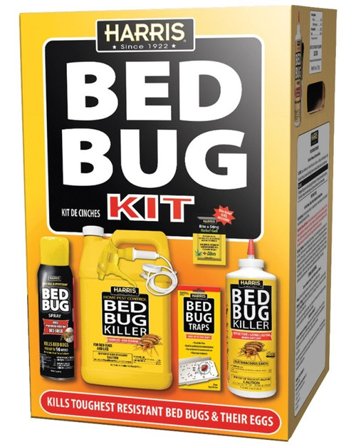 HARRIS BBKIT-LGVP-4 Bed Bug Insect Killer, Clear [SKU: ORG0841346]