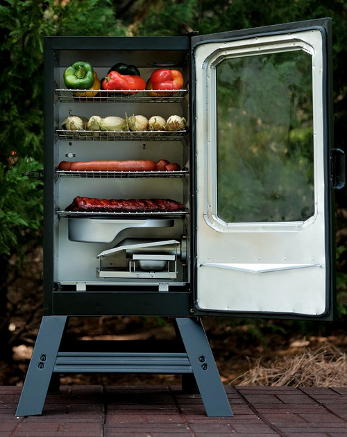 Masterbuilt MB20070421 Digital Electric Smoker, Steel Cooking Surface [SKU: ORG3440559]