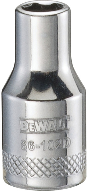 DeWALT DWMT86102OSP Hand Socket, 5 mm Socket, 1/4 in Drive, 6-Point, Vanadium Steel, Polished Chrome [SKU: ORG7518632]
