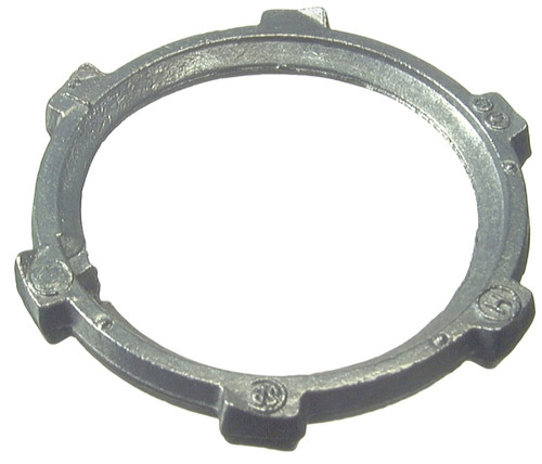 Halex 01925B Conduit Locknut, 2-1/2 in, Zinc [SKU: ORG1806926]