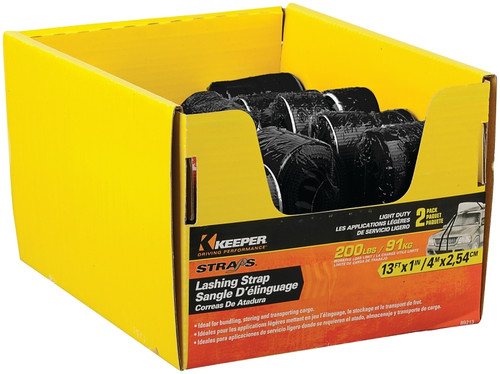 STRAP BIN DISPLAY 600LB 13FT [SKU: ORG7282809]