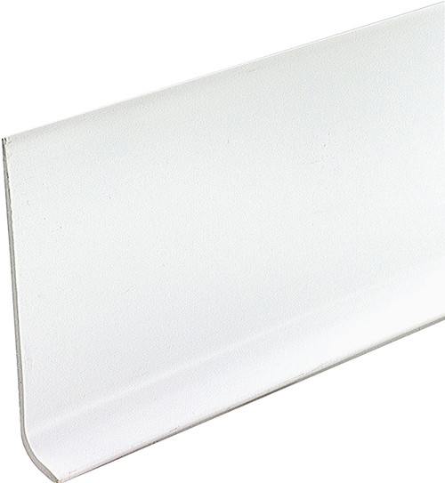M-D 75317 Wall Base, 4 ft L, 4 in W, Vinyl, White [SKU: ORG6434146]