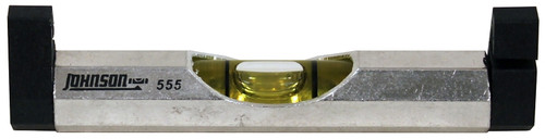 Johnson 555 Line Level, 3 in L, 1-Vial, Aluminum, Silver [SKU: ORG6244487]