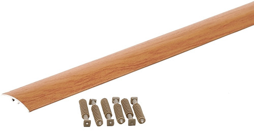 M-D 46147 Multi-Floor Transition, 36.13 in L, 1-1/2 in W, Aluminum, Cherry [SKU: ORG1595859]