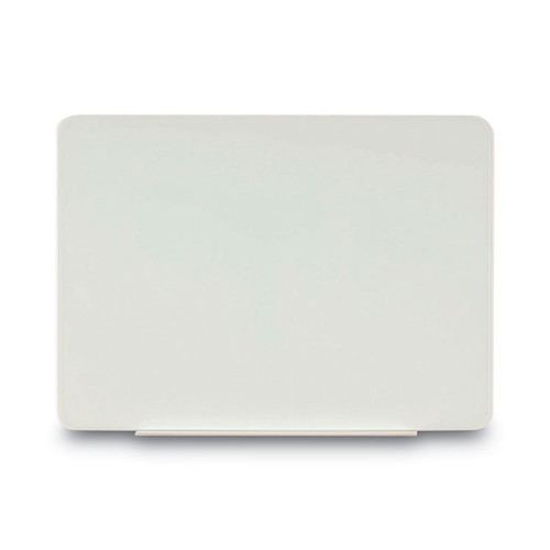 Magnetic Glass Dry Erase Board, 60 x 48, Opaque White [SKU: BVCGL110101]