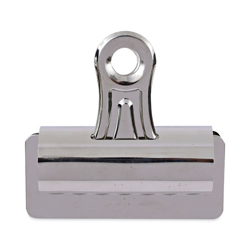 Bulldog Clips, Jumbo, Nickel, 12/Pack [SKU: UNV31266]