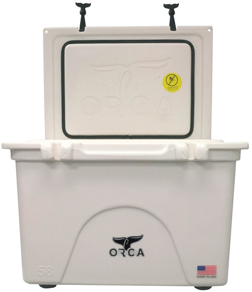 ORCA ORCW058 Cooler, 58 qt Cooler, White, Up to 10 days Ice Retention [SKU: ORG8555732]