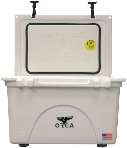 ORCA ORCW040 Cooler, 40 qt Cooler, White, Up to 10 days Ice Retention [SKU: ORG8555740]