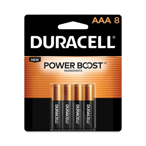Power Boost CopperTop Alkaline AAA Batteries, 8/Pack [SKU: DURMN2400B8Z]