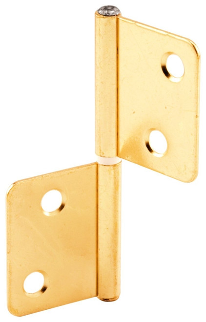 Prime-Line N 7025 Door Hinge, Steel, Brass [SKU: ORG2045219]