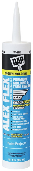 SEALANT MLDG TRIM WHITE 10.1OZ [SKU: ORG6877856]