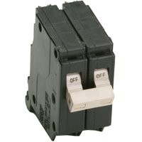 Cutler-Hammer CHF240CS Circuit Breaker with Flag, Mini, Type CHF, 40 A, 2 -Pole, 120/240 V, Common, Fixed Trip [SKU: ORG6373278]