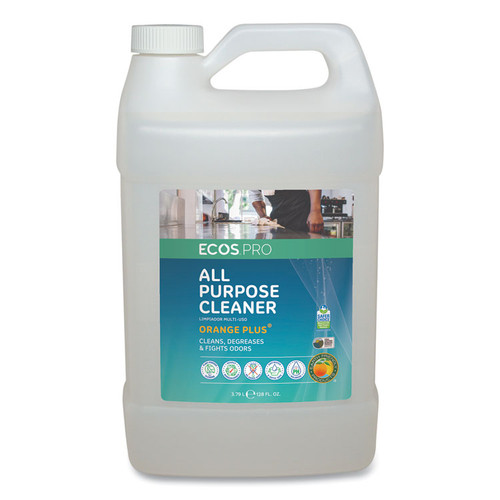 Orange Plus All Purpose Cleaner and Degreaser, Citrus Scent, 1 gal Bottle [SKU: EOPPL970604]