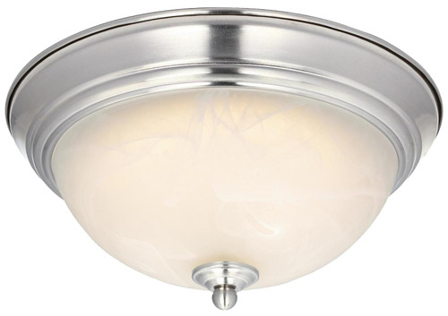 Westinghouse 6400500 Flush Mount Ceiling Fixture, 120 V, 15 W, LED Lamp, 930 Lumens, 3000 K Color Temp, Steel Fixture [SKU: ORG3047164]