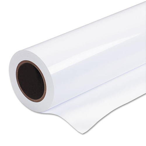Premium Glossy Photo Paper Roll, 2" Core, 10 mil, 24" x 100 ft, Glossy White [SKU: EPSS041390]