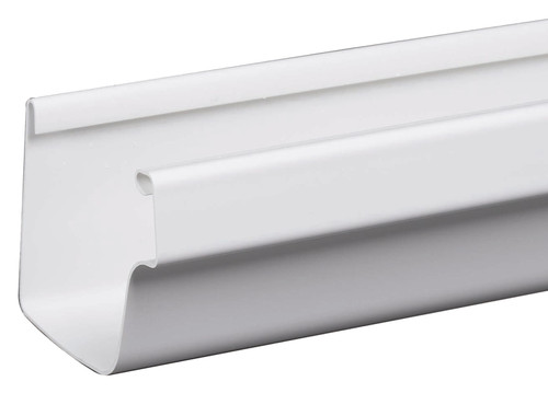Euramax M0573 Roofing Gutter, 10 ft L, 5 in W, Vinyl, Traditional White [SKU: ORG7388739]