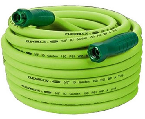 Flexzilla SwivelGrip HFZG510YWS-N/CA Garden Hose, 5/8 in, 10 ft L, GHT, Polymer, Green [SKU: ORG8581365]