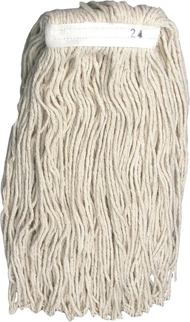 BIRDWELL 9051-12 Saddle Mop Head, 1-1/4 in Headband, Cotton [SKU: ORG6161954]