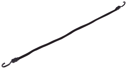 ProSource FH92106-5 Stretch Cord, 17 mm Dia, 40 in L, Polypropylene, Black, Hook End [SKU: ORG2392173]
