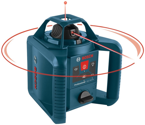 Bosch GRL900-20HVK Self-Leveling Rotary Laser Kit, 1000 ft, +/- 1/8 in Accuracy [SKU: ORG5971502]