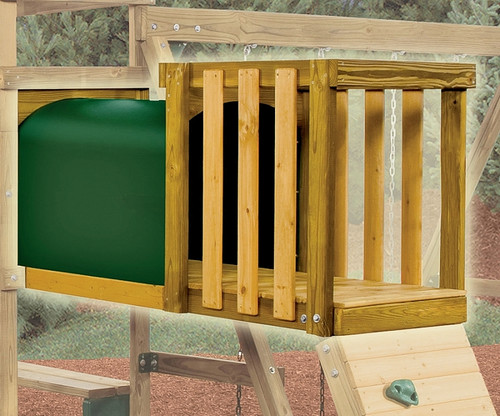 PLAYSTAR PS 8876 Adventure Tunnel Kit, Plastic/Wood, Green [SKU: ORG3695228]