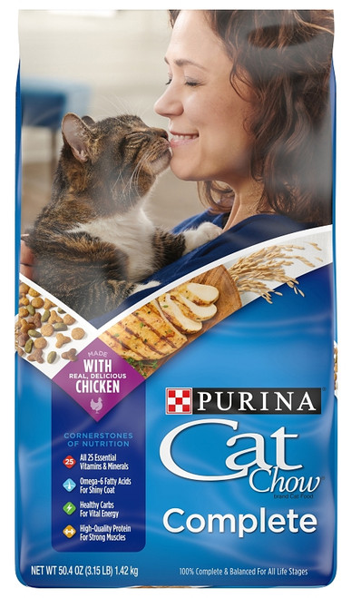 Purina 1780015014 Cat Food, Dry, 3.15 lb Bag [SKU: ORG0219634]
