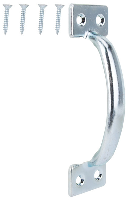 ProSource 20912ZCB-PS Door Pull, 1-3/4 in W, 6-1/2 in D, 1-1/2 in H, Steel, Zinc Plated [SKU: ORG4891495]