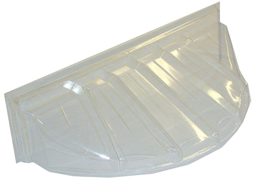 MACCOURT W4419 Window Well Cover, 19 in L, 44 in W, Plastic [SKU: ORG5866470]