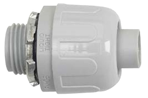 Halex 97623 Liquidtight Connector, 1 in, PVC/Zinc [SKU: ORG2606606]