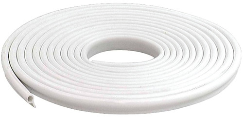 M-D 78394 Gasket Weatherstrip, 1/2 in W, 17 ft L, Vinyl, White [SKU: ORG5180369]