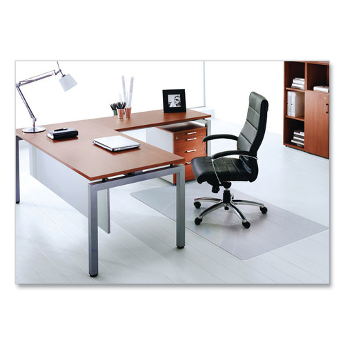 Cleartex Ultimat Polycarbonate Chair Mat for Hard Floors, 48 x 60, Clear [SKU: FLRER1215219ER]