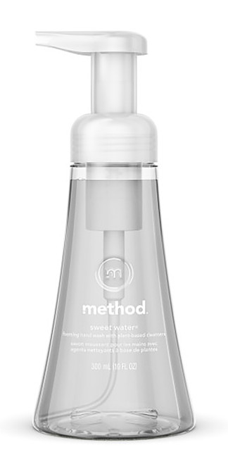 method 361 Foaming Hand Wash, Clear, Sweet Water, 10 oz [SKU: ORG2433043]