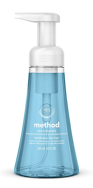 method 365 Foaming Hand Wash, Light Blue, Sea Minerals, 10 oz Bottle [SKU: ORG5646898]