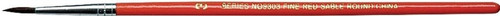 Linzer 9303-1 Artist Paint Brush, #1 Brush, 3/8 in L Trim [SKU: ORG0249409]