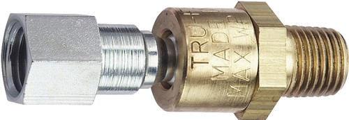 Tru-Flate 21-605 Air Line Swivel Fitting, 1/4 in, MNPT x FNPT [SKU: ORG6546998]