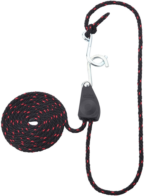 ProSource 10010-L-OI Rope Ratchet, Polypropylene/Steel, Black/Red [SKU: ORG2468098]