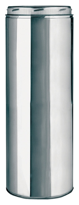 SELKIRK 208024 Chimney Pipe, 10 in OD, 24 in L, Stainless Steel [SKU: ORG7542996]