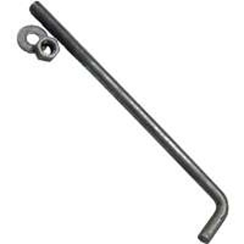 ProFIT AG10 Anchor Bolt, 10 in L, Steel, Galvanized [SKU: ORG5453410]