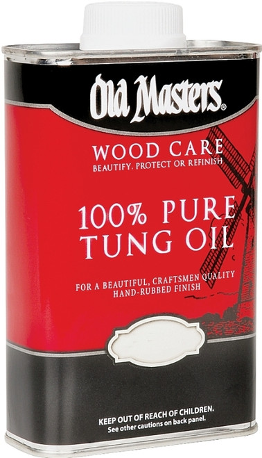 Old Masters 90001 Tung Oil, Liquid, 1 gal, Can [SKU: ORG3146560]