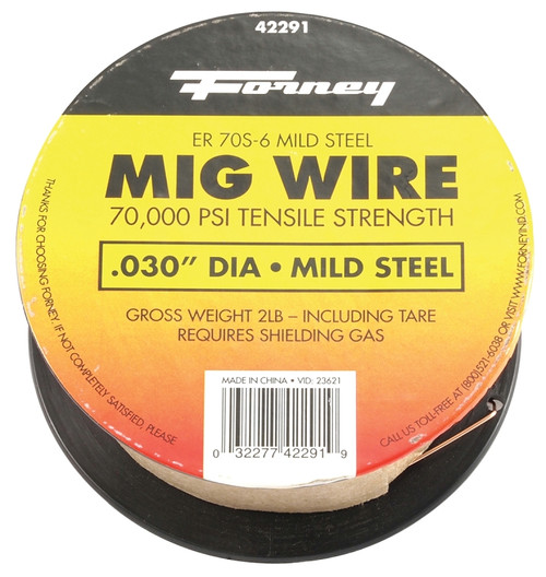 Forney 42291 MIG Welding Wire, 0.03 in Dia, Mild Steel [SKU: ORG8909848]