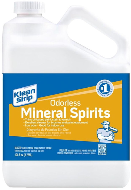 Klean Strip GKSP94214 Mineral Spirit Thinner, Liquid, Solvent, Light Yellow, 1 gal, Can [SKU: ORG6521595]