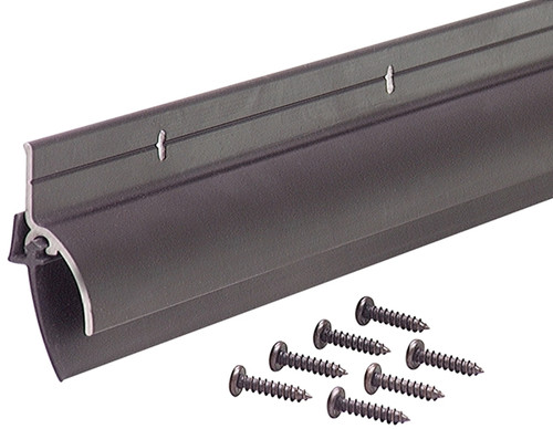 M-D 68734 Door Sweep, 36 in L, 1-7/8 in W, Aluminum Flange, Vinyl Insert [SKU: ORG3419082]