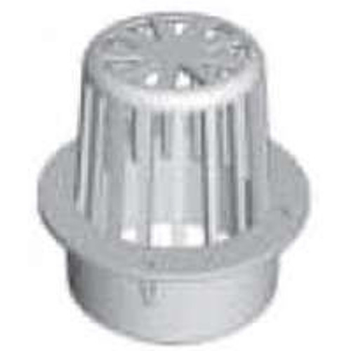 DrainTech 0333SDB Atrium Grate, 3 in Dia, Round, Polyethylene, Black [SKU: ORG5809231]