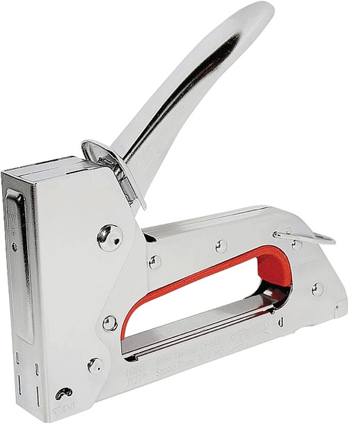 Arrow JT27 Staple Gun, JT21 Staple, 3/8 in W Crown, 1/4 to 3/8 in L Leg, Steel Staple [SKU: ORG6153365]