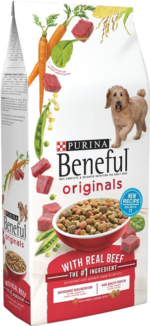 Beneful 1780013485 Dog Food, Beef Flavor, 3.5 lb Bag [SKU: ORG9937798]