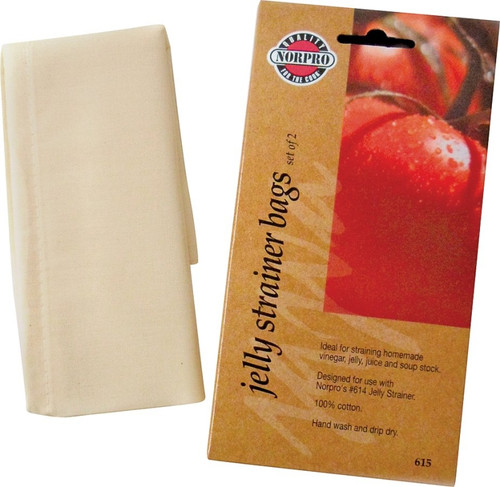 NORPRO 615 Replacement Jelly Strainer Bag, Cotton/Polyester [SKU: ORG0934802]