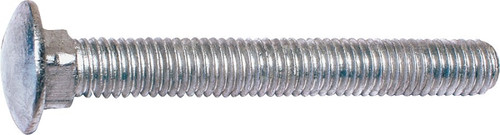 MIDWEST FASTENER 05505 Carriage Bolt, 3/8-16 in Thread, NC Thread, 3 in OAL, 2 Grade [SKU: ORG8690059]